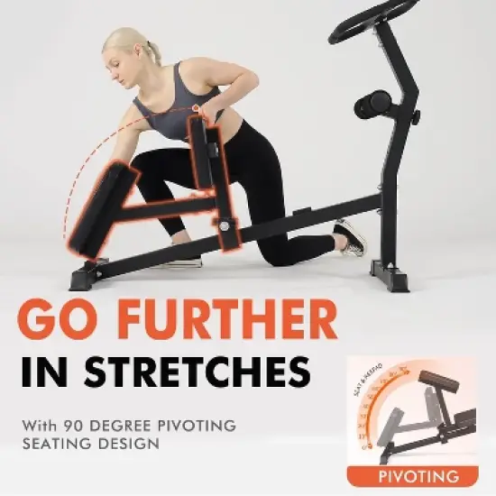 Stretch Machine, Full Body Stretching Equipment for Flexibility Training, Adjustable Leg Stretcher Machine, Lower Back Stretcher image {3}