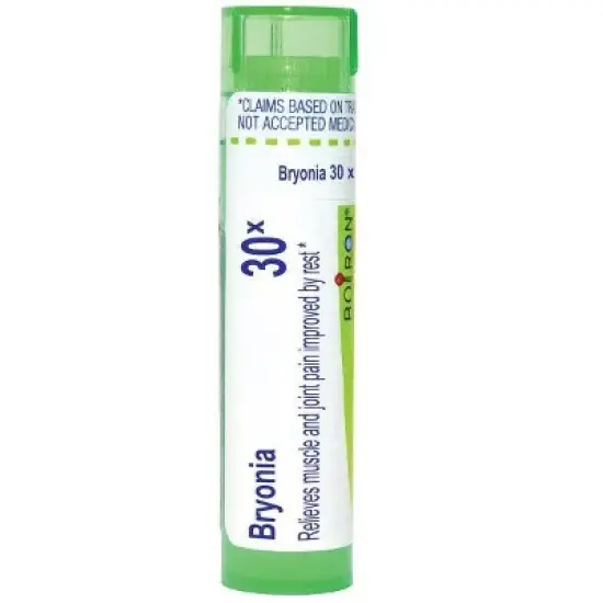 Bryonia 30X by Boiron Homeopathic Single Medicine For Pain  -  80 Pellet image {10}