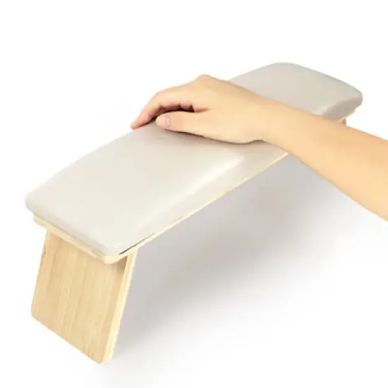 SAVILAND Pro Folding Salon Arm System - 45&deg; Ergo Rest w/Medical PU Pad for Tech Bench. image {7}