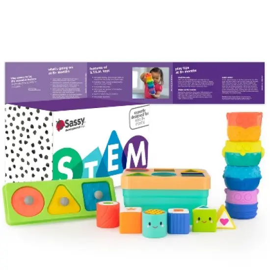 Sassy Toys Stem Gift Set - 12pc image {2}