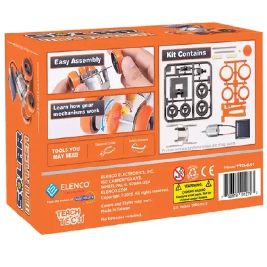 Elenco TEACH TECH Solar Mini-Racer Kit image {1}