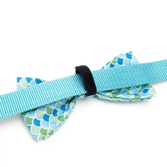The Worthy Dog Mermaid Adjustable Bow Tie Accessory image {1}