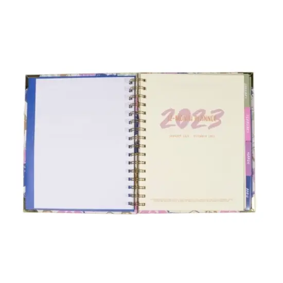 2023 Planner Weekly/Monthly 6.25"x8.25" Peace Love Greatness image {2}