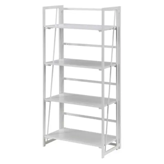 Xtra Folding 4 Tier Bookshelf - Breighton Home image {12}