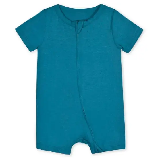 Gerber Buttery-Soft Snug Fit Short Sleeve Romper image {10}