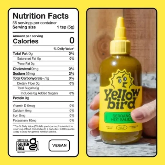 Yellowbird Serrano Hot Sauce - 9.8oz image {7}