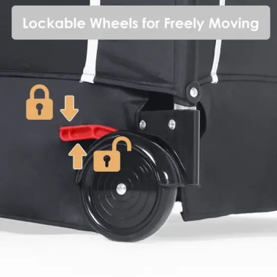 Kinder King 4-in-1 Portable Nursery Center and Bedside Crib with Bassinet, Changing Table, Storage Basket, Side Zipper & Travel Bag image {9}