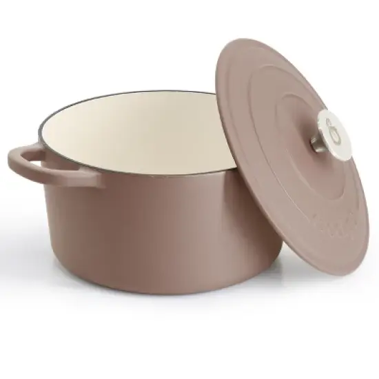 Crockpot Artisan 7 Quart Matte Enameled Cast Iron Dutch Oven image {1}