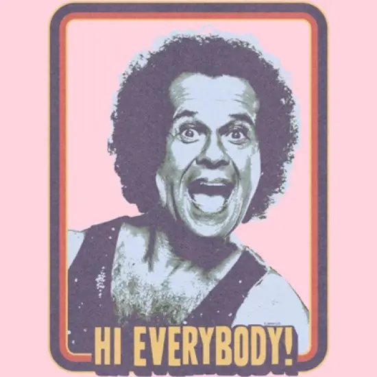 Junior's Richard Simmons Hi Everybody T-Shirt image {1}