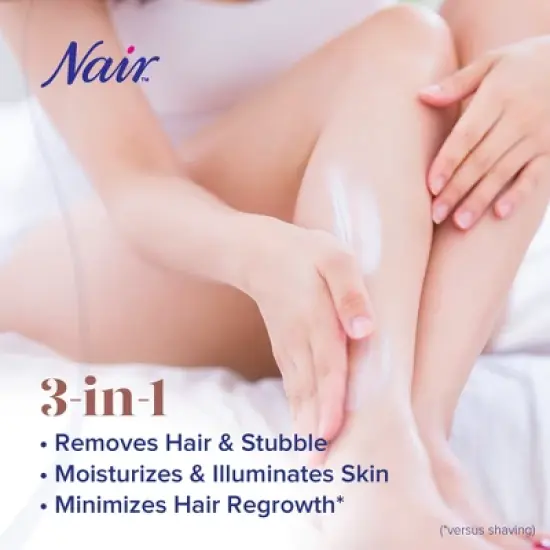 Nair Hair Remover Beauty Treatment Charcoal Clay Leg Mask - 8.0oz image {2}