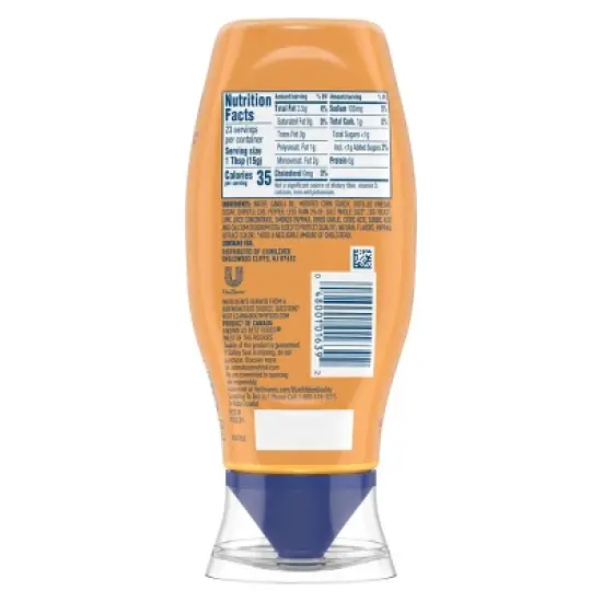 Hellman's Chipotle Mayonnaise Mild Spread & Dressing - 11.5oz image {2}