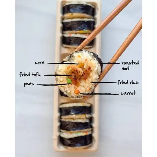 Ocean's Halo Organic Frozen Fried Rice Kimbap - 8.11oz image {4}