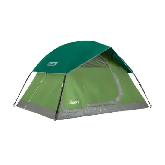 Coleman Sundome 2-Person Camping Family Tent - Green image {7}