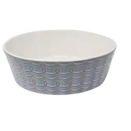 Pioneer Pet Loop Design Ceramic Bowls - Medium (6.5" x 2") image {3}