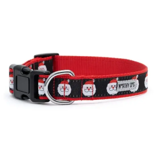 The Worthy Dog Santa Adjustable Dog Collar image {2}