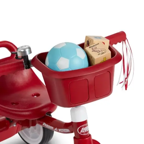 Radio Flyer Fold 2 Go Trike with Bucket image {4}