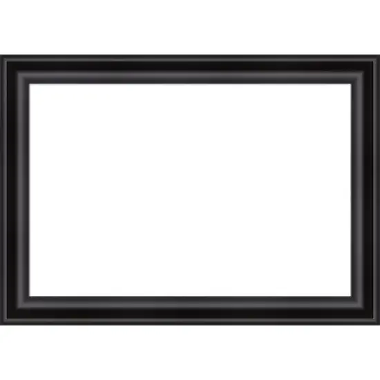 Amanti Art Grand Black Framed Dry Erase Magnetic Board image {16}