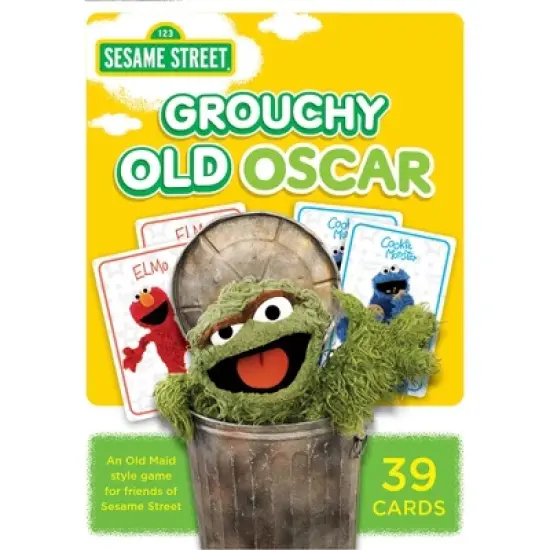 MasterPieces Kids Games - Sesame Street Grouchy Old Oscar Card Game image {1}