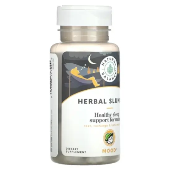 Natural Balance Herbal Slumber, Healthy Sleep Support Formula, 60 VegCaps image {3}