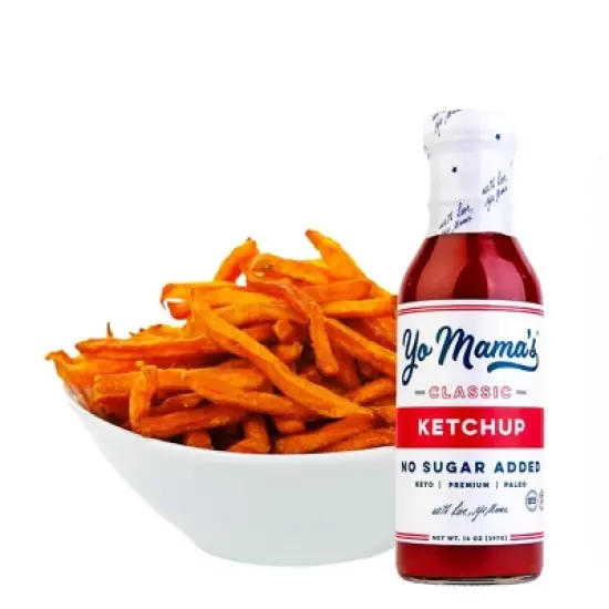 Yo Mama's Classic Ketchup -14 oz image {1}