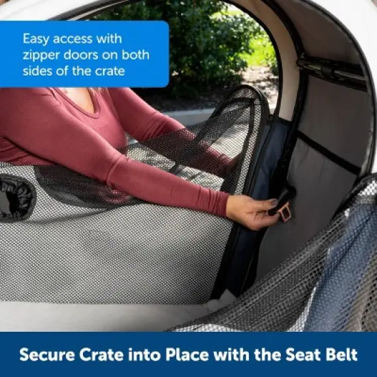 PetSafe Happy Ride Collapsible Travel Dog Crate - S image {4}