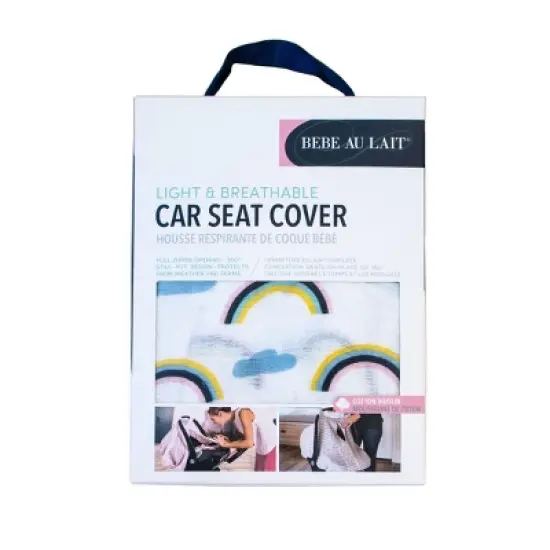 Bebe au Lait Muslin Car Seat Cover image {4}