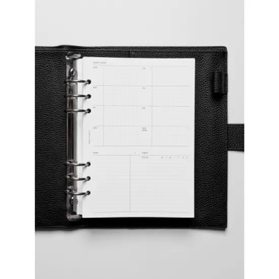 Weekly Admin Planner Inserts | Monday Start | Cloth & Paper image {1}