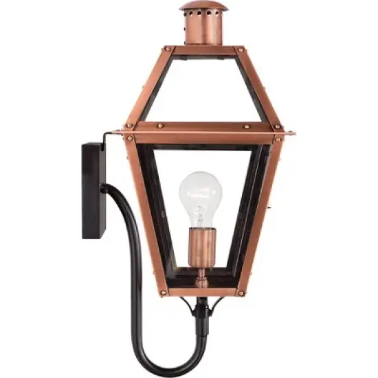 Quoizel Lighting Rue De Royal 1 - Light Sconce in  Aged Copper image {4}