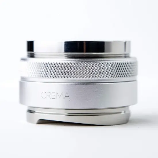 Crema Coffee Products - 58MM 2-IN-1 TAMPER & DISTRIBUTOR - SILVER image {1}