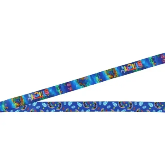 Disney Lilo and Stitch Aloha Breakaway Lanyard ID Badge Holder image {3}