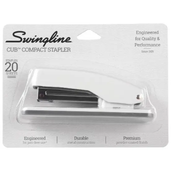 Swingline Cub Compact Stapler White image {9}