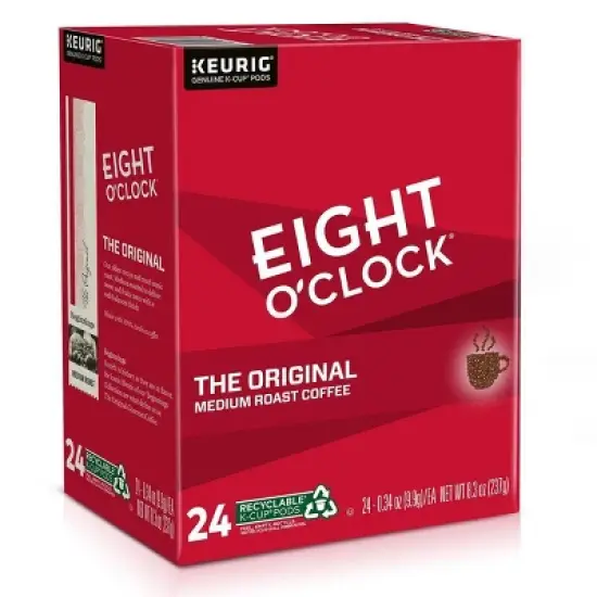 Eight O'Clock Original Medium Roast Coffee Pods - 24ct image {1}