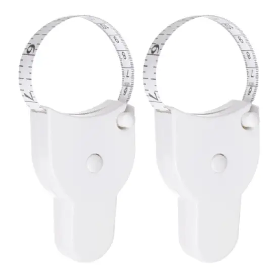 Unique Bargains Dual Side Automatic Retractable Tape Rulers and Measuring Tools 60 Inch/150cm 2 Pcs image {8}