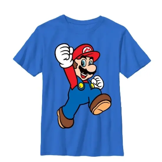 Boy's Nintendo Mario Jumpman T-Shirt image {3}