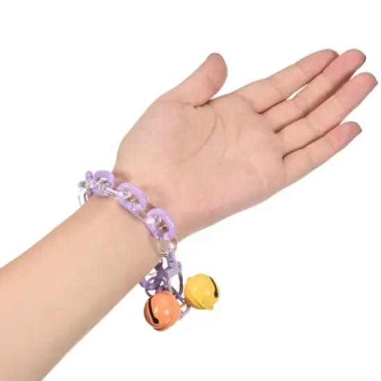 Unique Bargains Acrylic Belt Loop Purse Handbag Wrist Keychains with Clasps image {3}