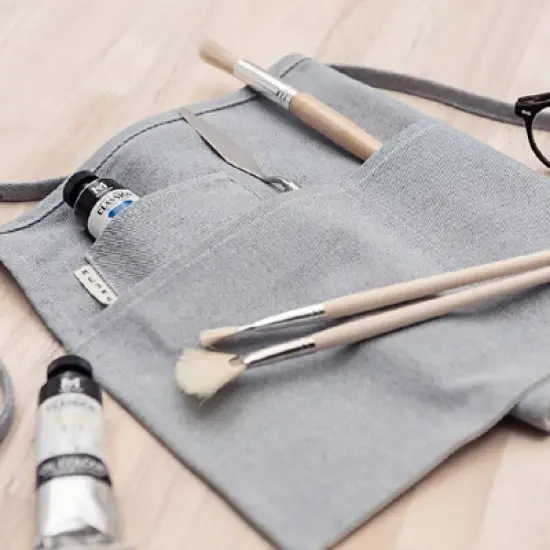 Meema Blue Waist Apron image {6}