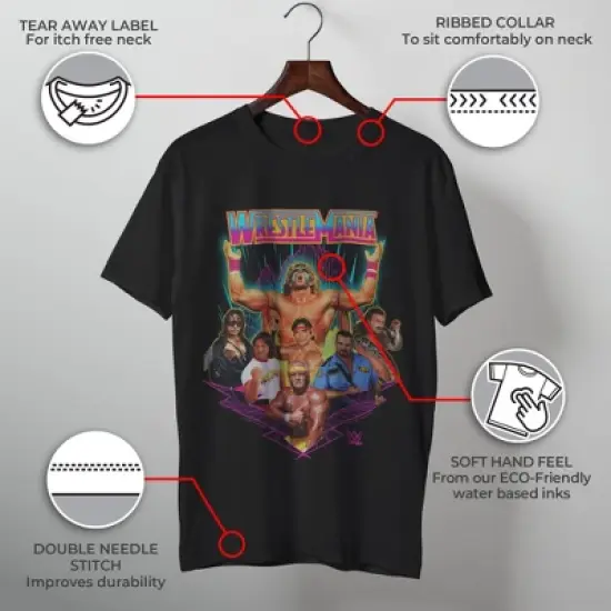 Men's WWE Futuristic WrestleMania Team T-Shirt image {3}