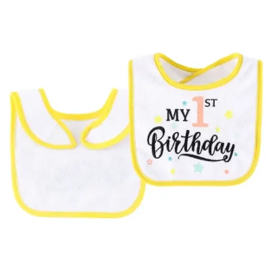 The Peanutshell Holiday Terry Bib Set for Baby Girls and Boys | 10 pack for Feeding, Teething, & Drooling image {5}