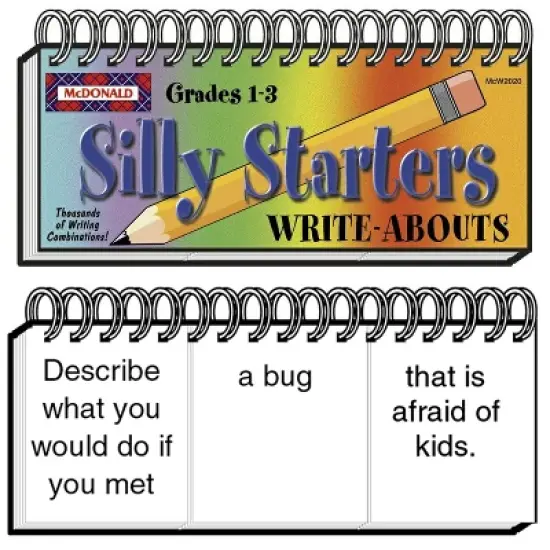 McDonald Publishing Write-Abouts, Grades 1-3, Silly Starters image {1}