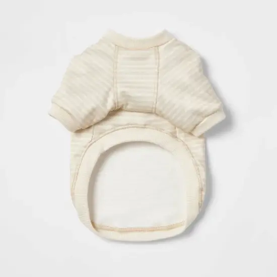 Stripe Lightweight Dog Sweatshirt - Cream - Boots & Barkley&trade; image {2}