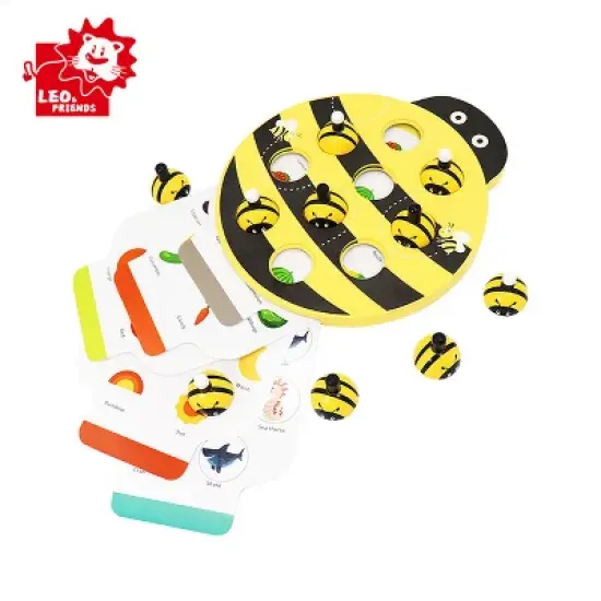 Leo & Friends Bee Memory Game 2 In 1 image {1}