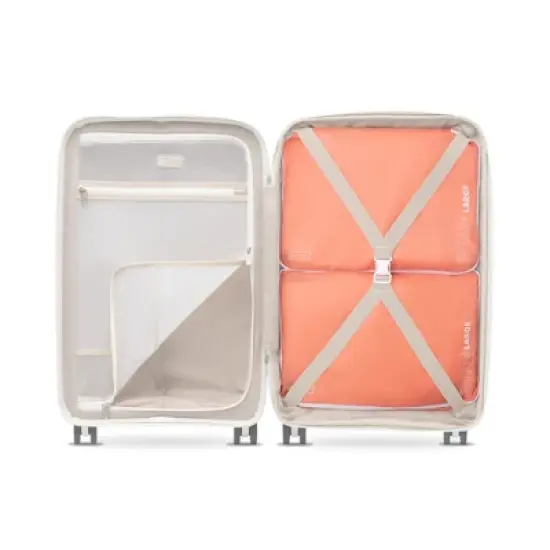 Atlantic&reg; 3 Pc Luggage Set - Carry-on Exp Hardside Spinner & 2 Large Washable Packing Cubes image {3}