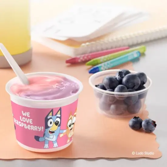 Yoplait Kids' Bluey Yogurt Raspberry/Strawberry Banana - 32oz/8ct image {5}