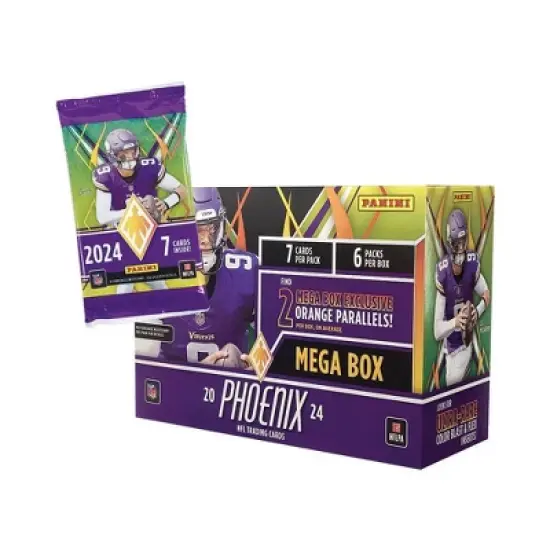 2024 Panini NFL Phoenix Football Trading Card Mega Box image {1}