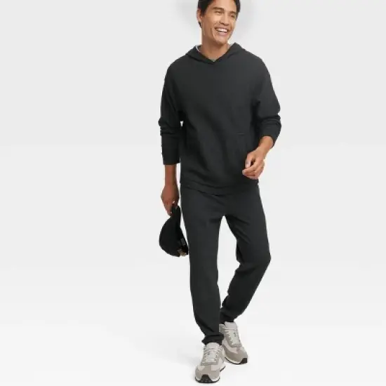 Men's Textured Fleece Joggers - All in Motion&trade; image {2}