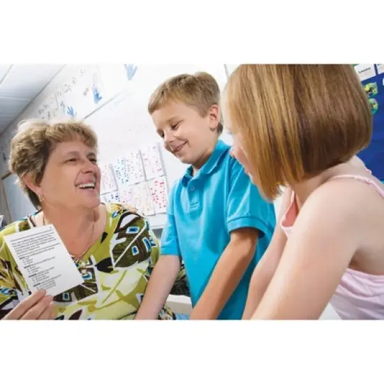 Edupress Reading for Detail Practice Cards Red Level, Levels 2.0-3.5 image {3}