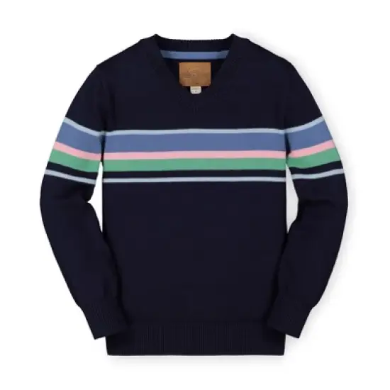 Hope & Henry Boys' V-Neck Sweater, Infant image {9}