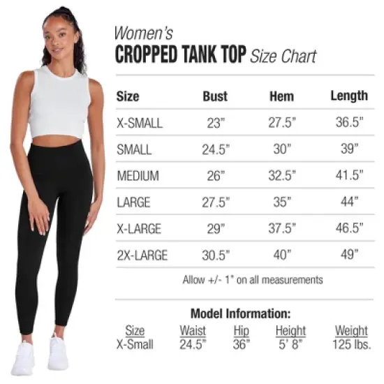 Women's Milkshake Sleeveless Crop Top Tank image {4}