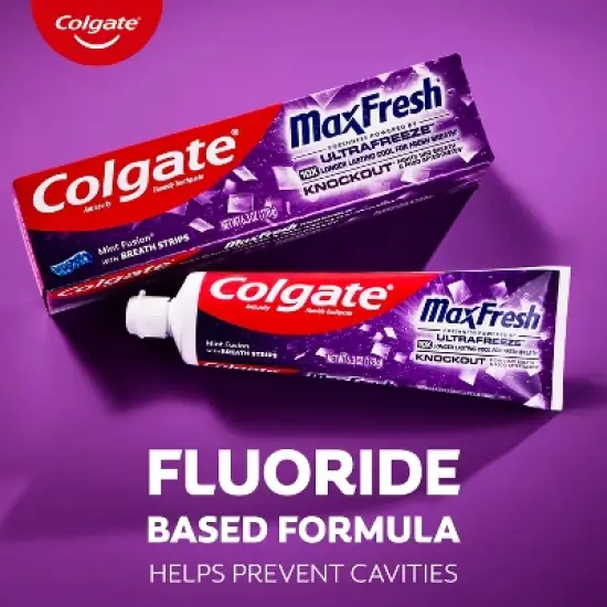 Colgate Max Fresh Toothpaste Knockout - 6.3oz/3pk image {7}