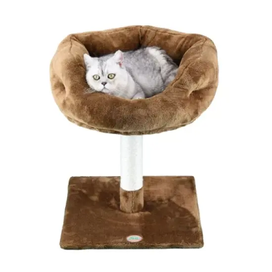 Go Pet Club 24" Cat Tree Perch with Sisal Scratching Post F107 image {3}